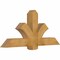 Ekena Millwork Redmond Rough Sawn Timber Gable Bracket, Western Red Cedar, 60"W x 27"H x 6"D x 6"F, 11/12 Pitch GBW060X27X0606RED00RWR - alternate 2